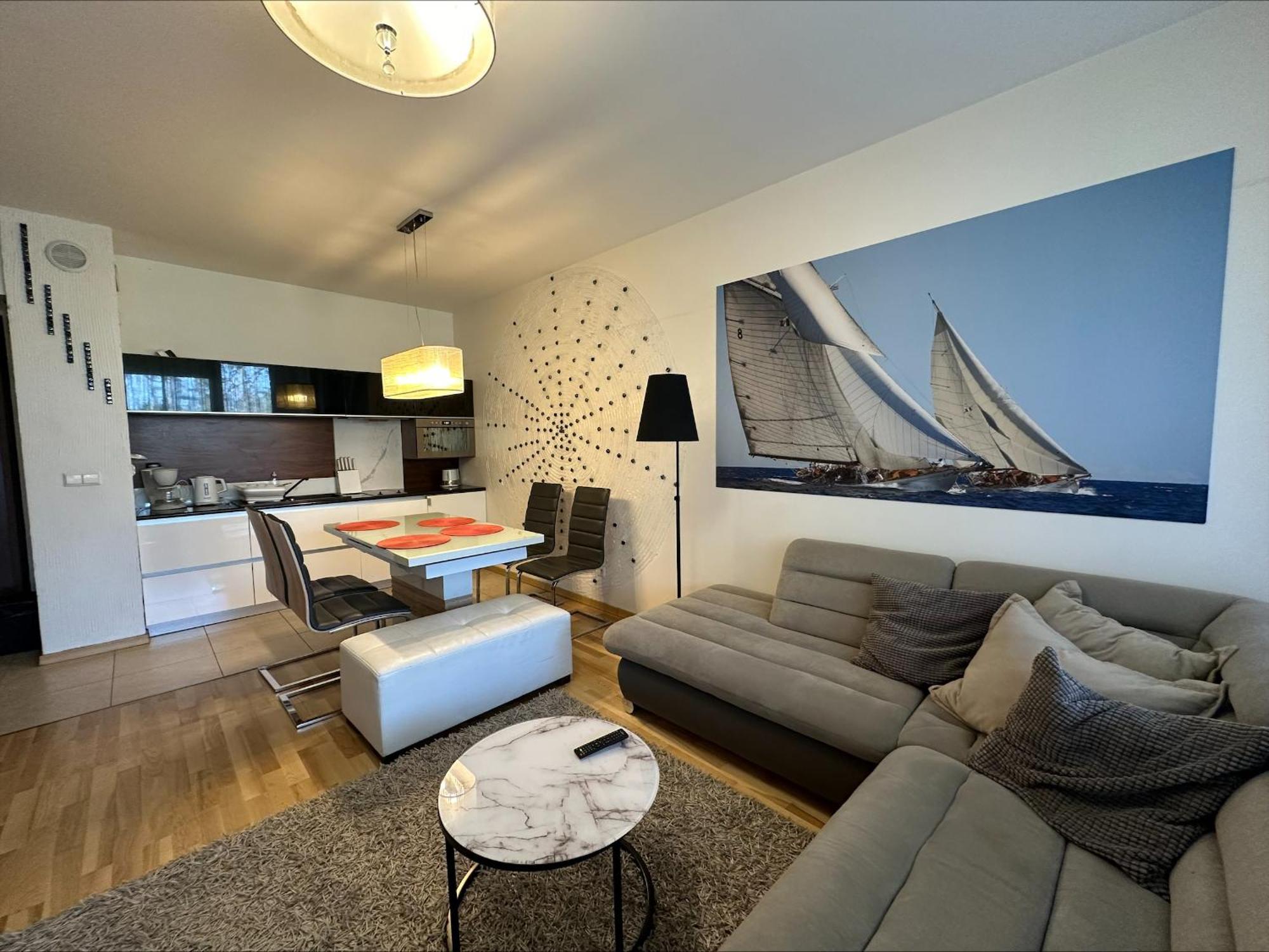 Aquamarina Z Garazem W Cenie By Baltic Home Мендзиздрое Екстериор снимка